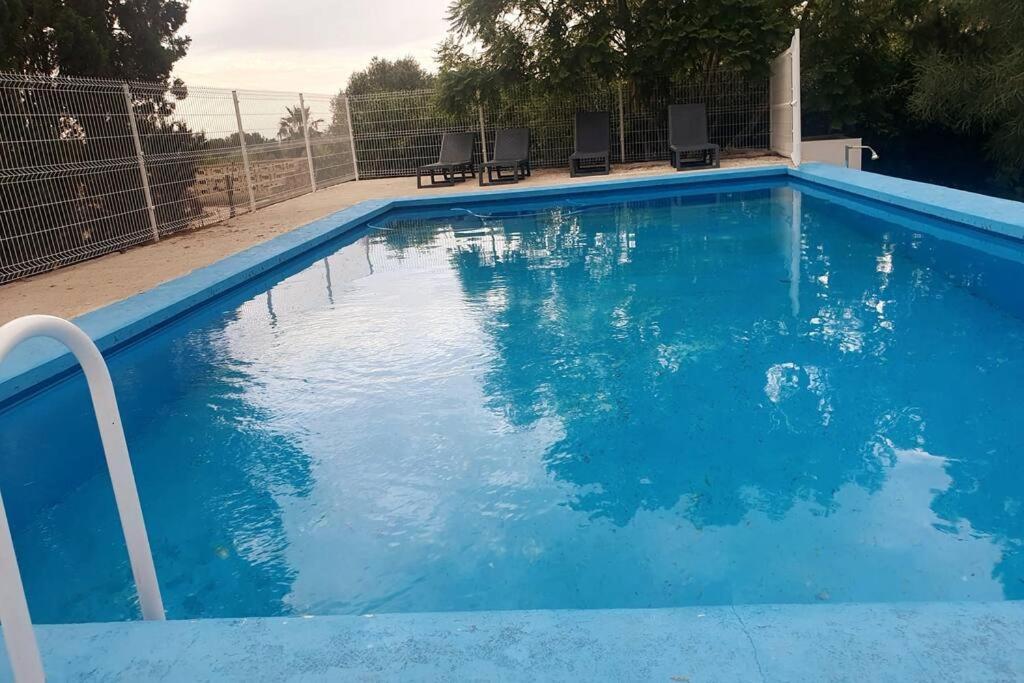 Casa Campo con piscina en la montaña de Picassent. Exterior foto