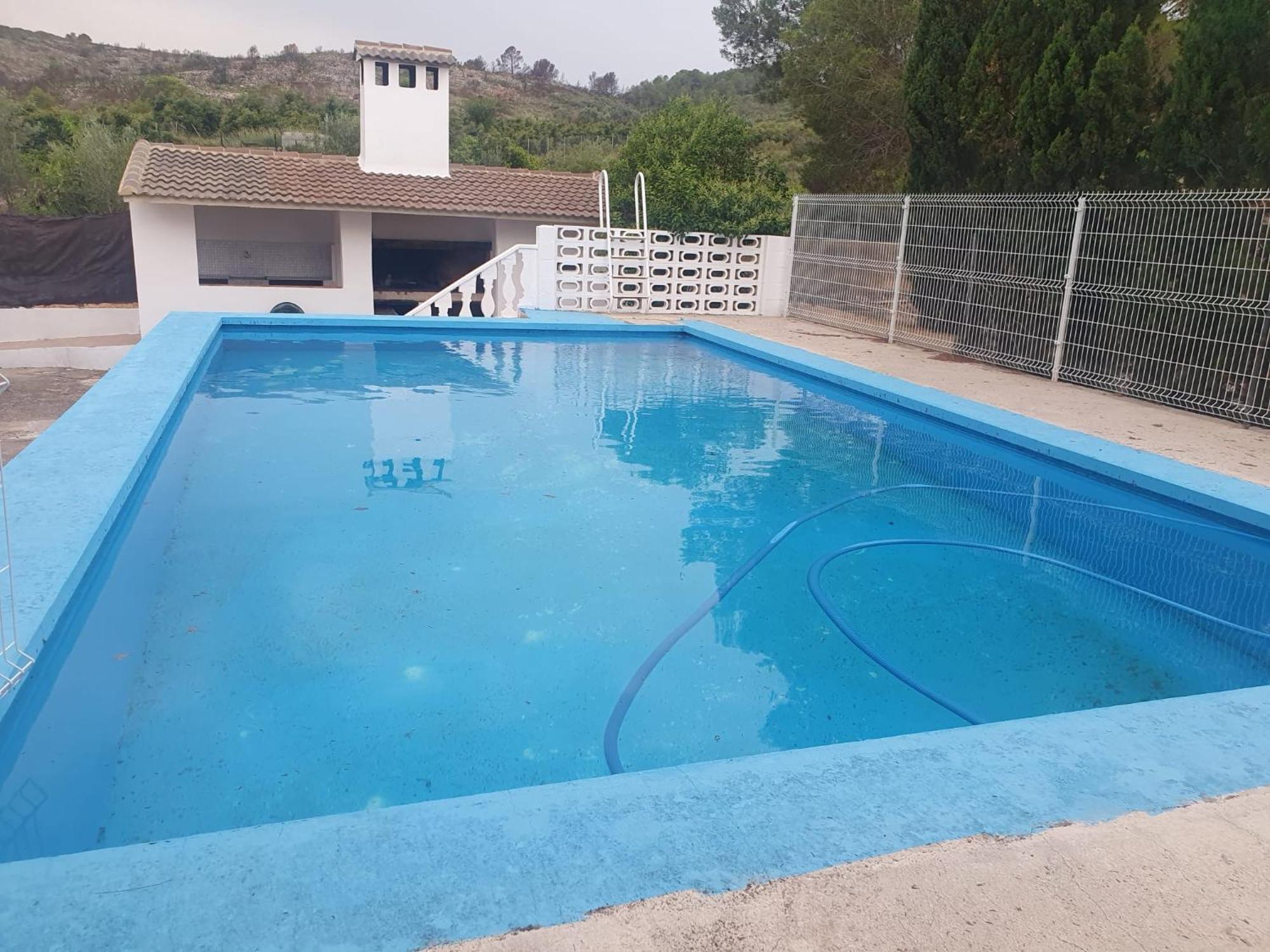 Casa Campo con piscina en la montaña de Picassent. Exterior foto